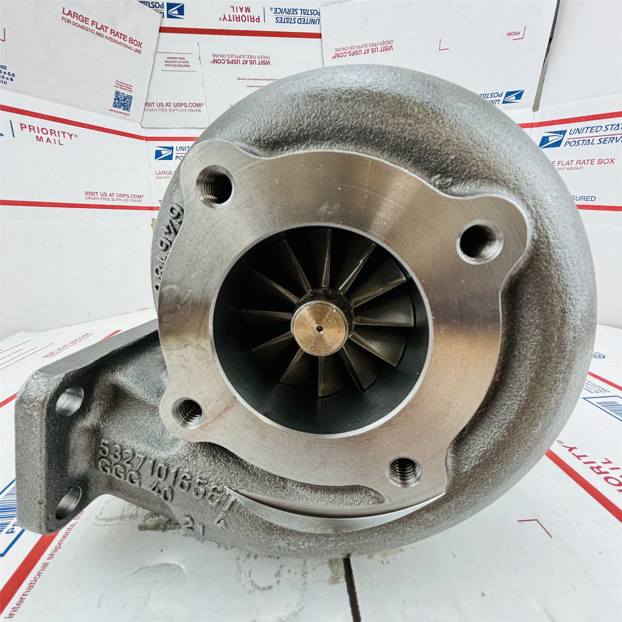 K27.2 Turbo 53279886607 53279886608 5700180 5700246 turbo for  Liebherr Earth mover with D9408TI Engine
