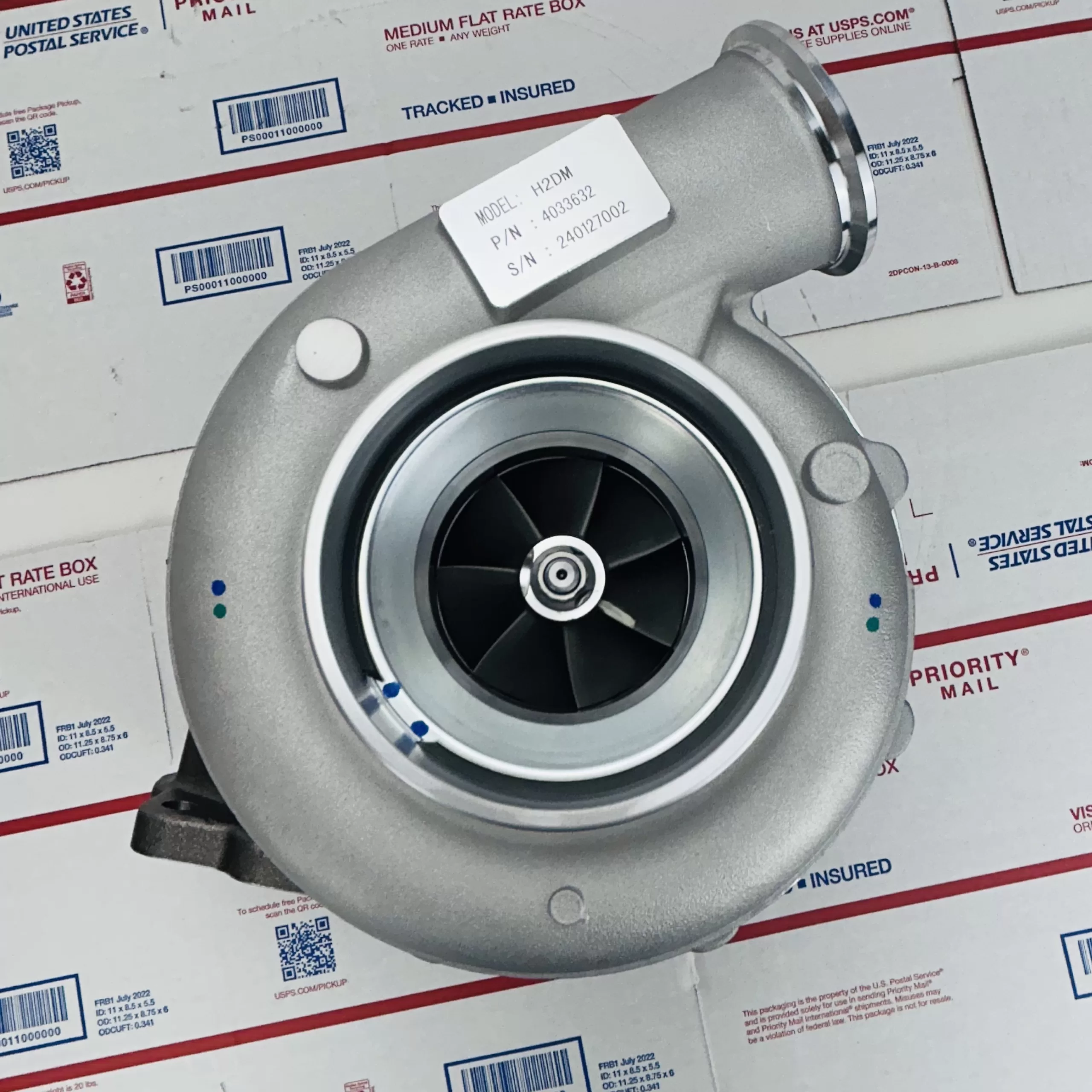 HX50 H2DM H2D 4033632 3538623 3802886 3802886NX 3802886RX turbocharger for Cummins Marine  6CTA Engine