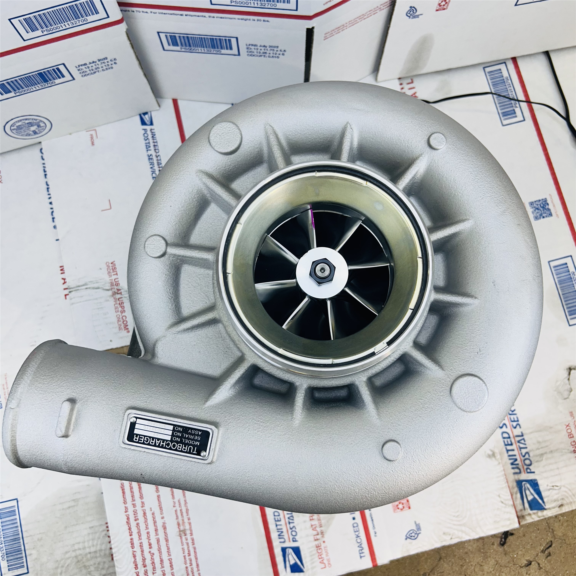 New Turbocharger 3595850 3595851 4025150 For Cummins Komatsu Power Gen QSK23 G3