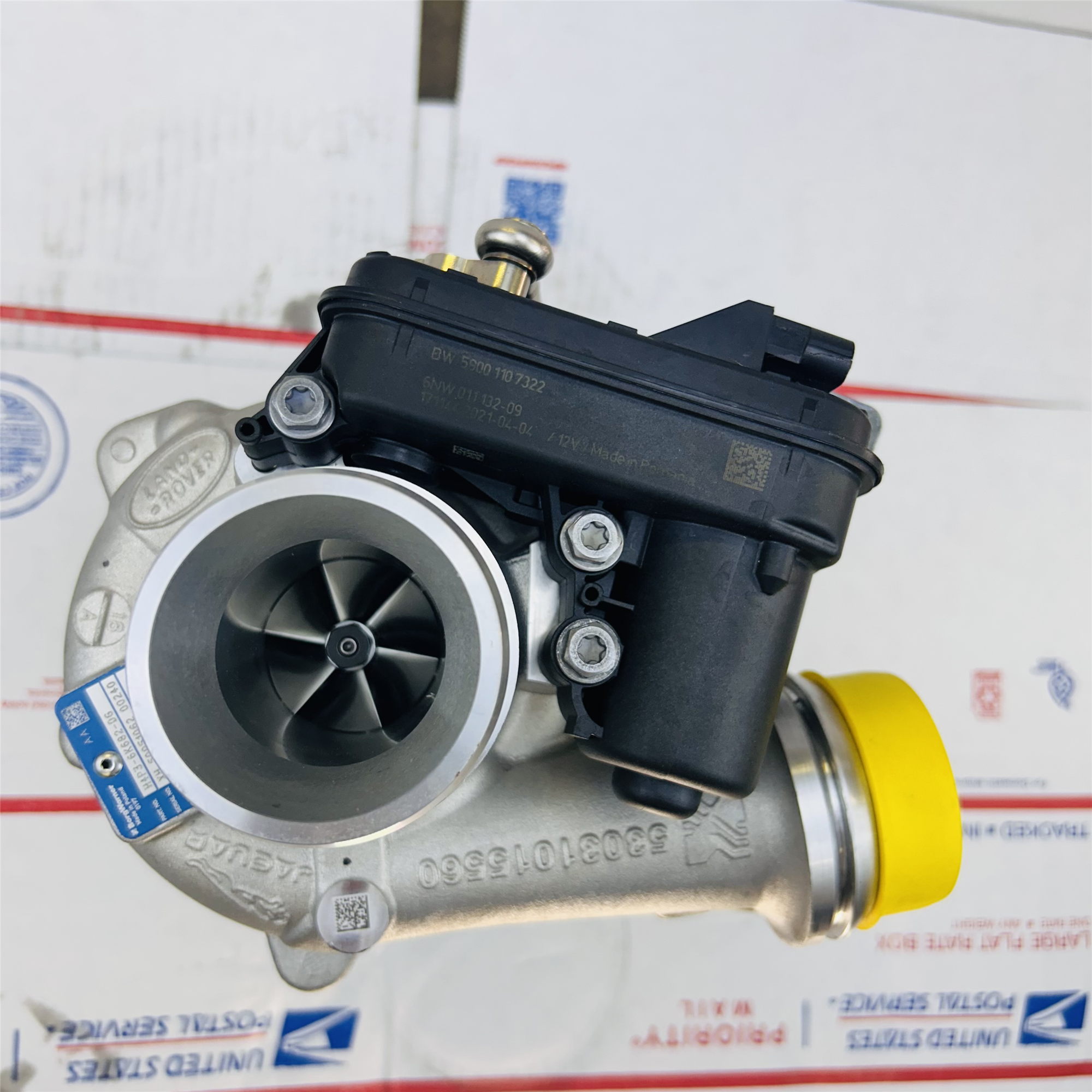 Used Turbo K03 53039700617 H4P3-6K682-DG for Jaguar Land Rover 2.0L w/AJ200G