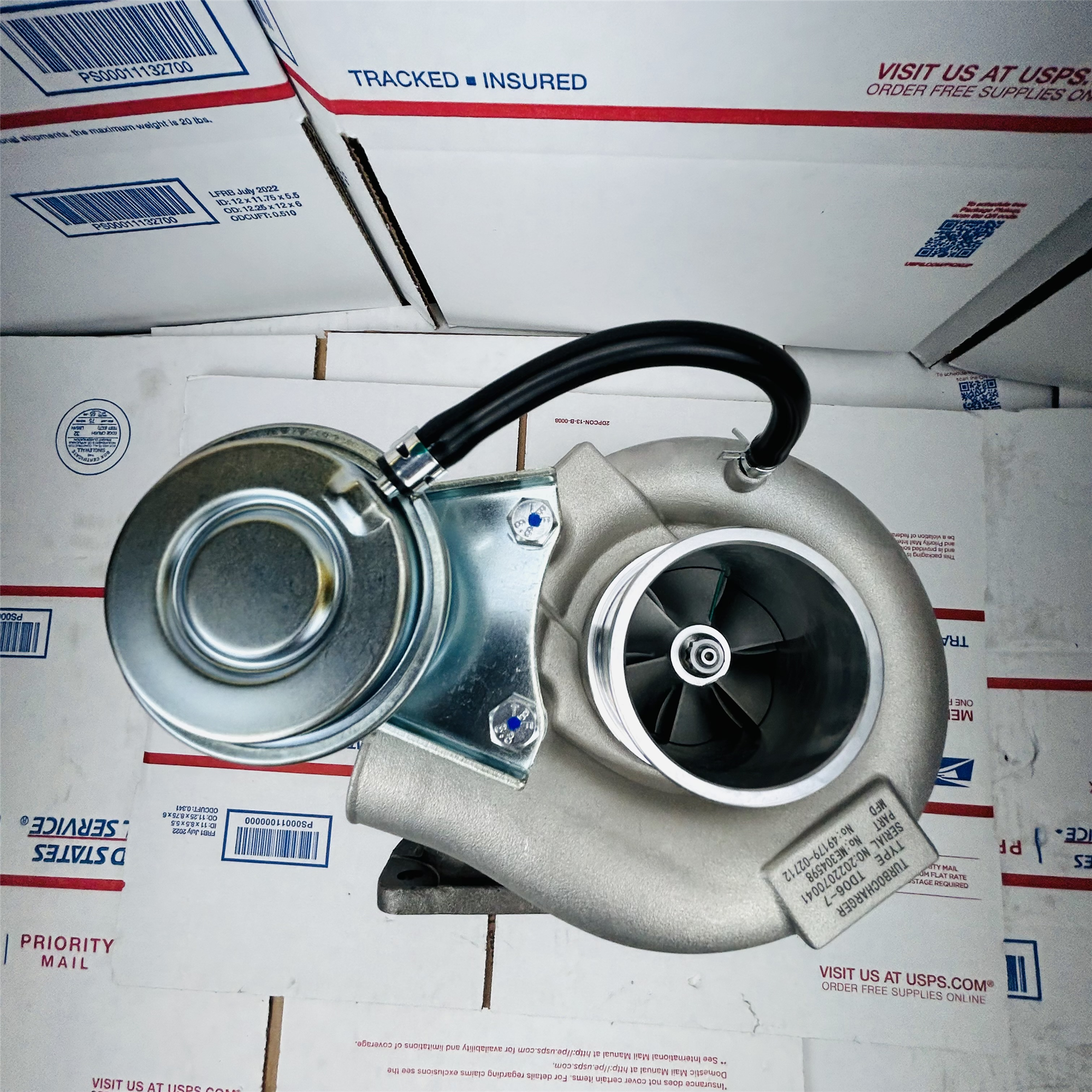 New TD06-7 Turbo 49179-02712 For Mitsubishi Various Caterpillar Fuso 6M60 EURO 4