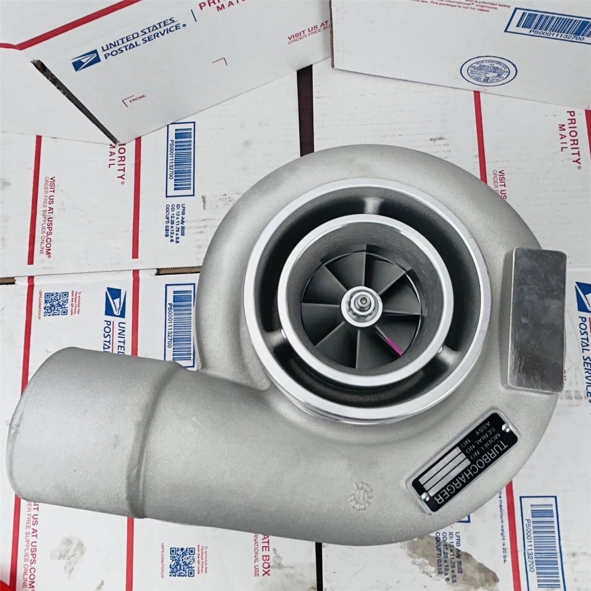 NEW KTR90 Turbo 6506215020 For Komatsu PC400-8, PC450-8 Excavator PC400/450-8