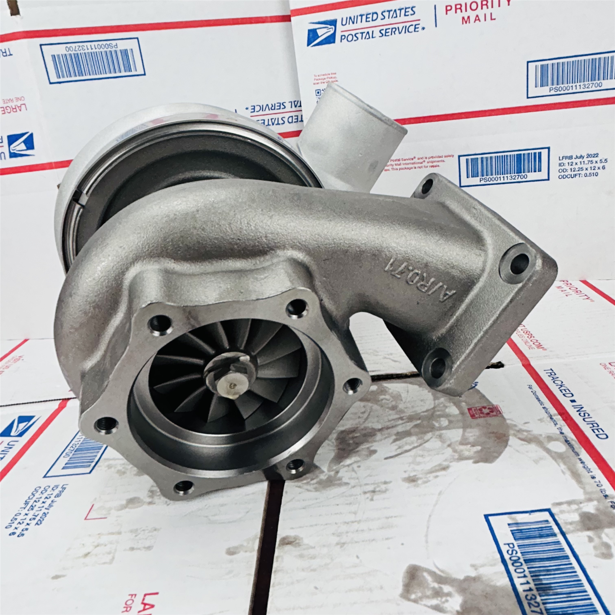 NEW KTR90 Turbo 6506215020 For Komatsu PC400-8, PC450-8 Excavator PC400/450-8