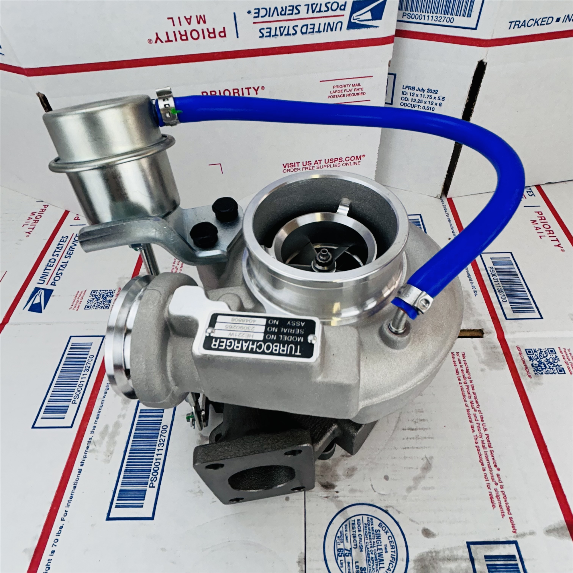 NEW TURBO HE221W Turbocharger 4040560 4048808 FOR Cummins HMRO QSB