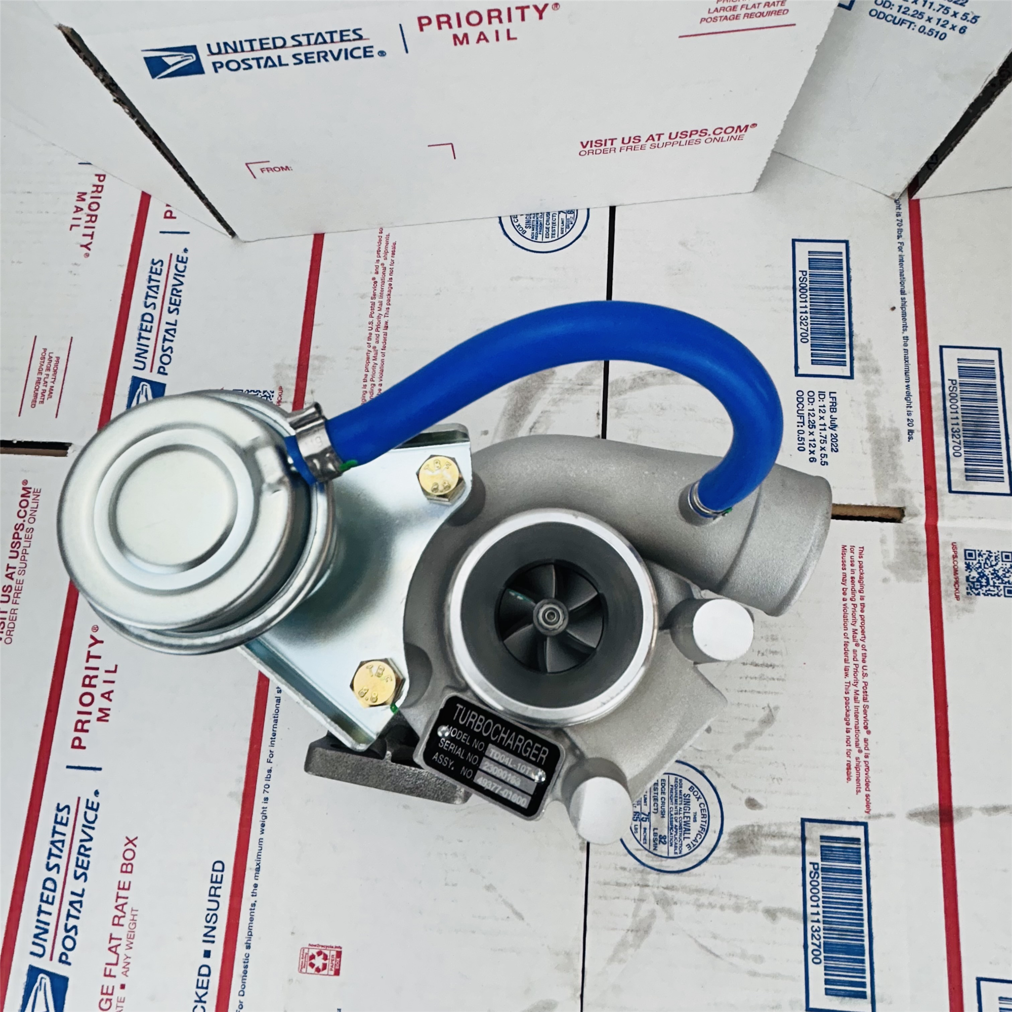 TURBO TD04L-10T 49377-01601 49377-01600 49377-01500 For Komatsu S4D95L PC88MR-6 PW98MR-6?