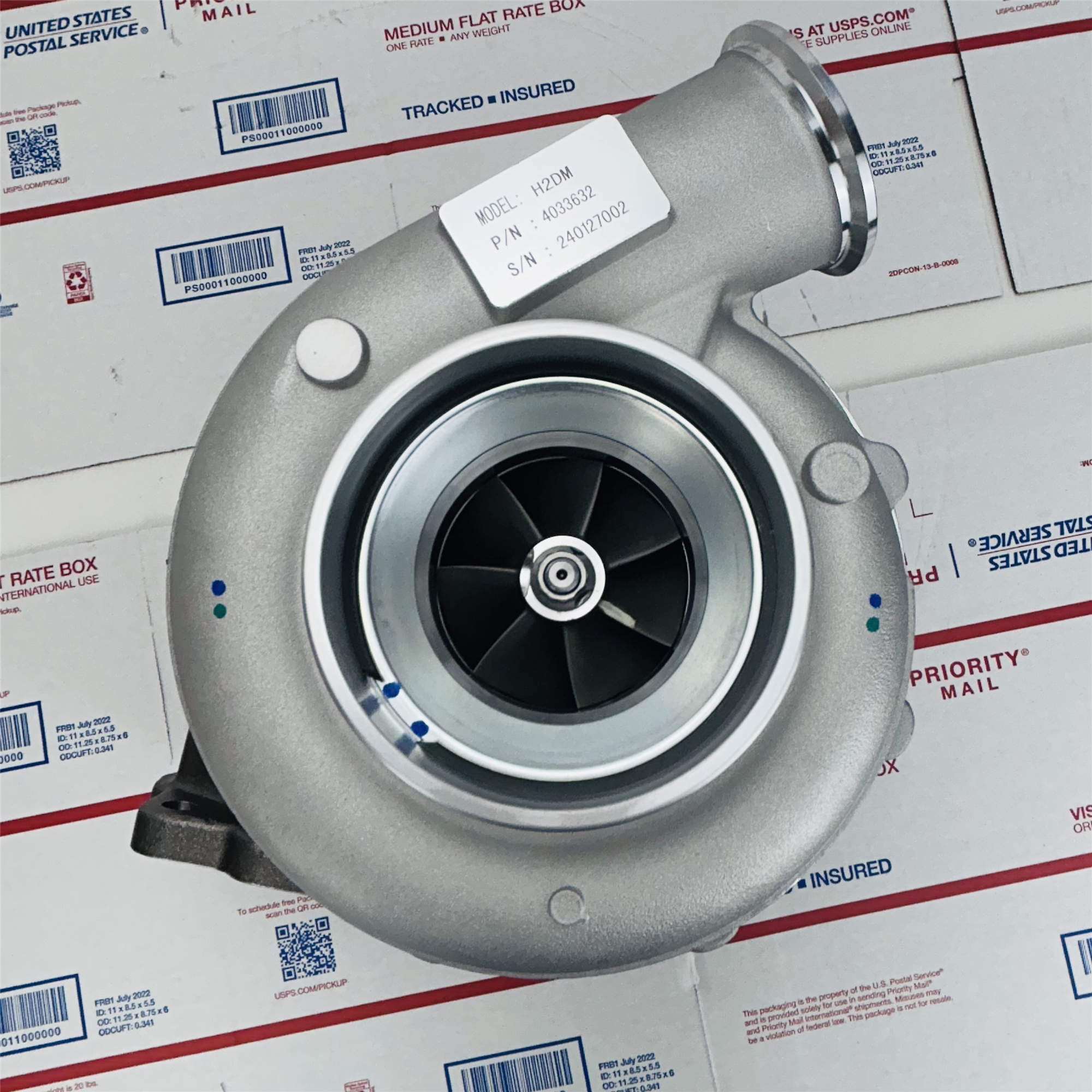 HX50 Turbo 4037118 3599624 4033621 65091007092 For Daewoo Marine L126TIH