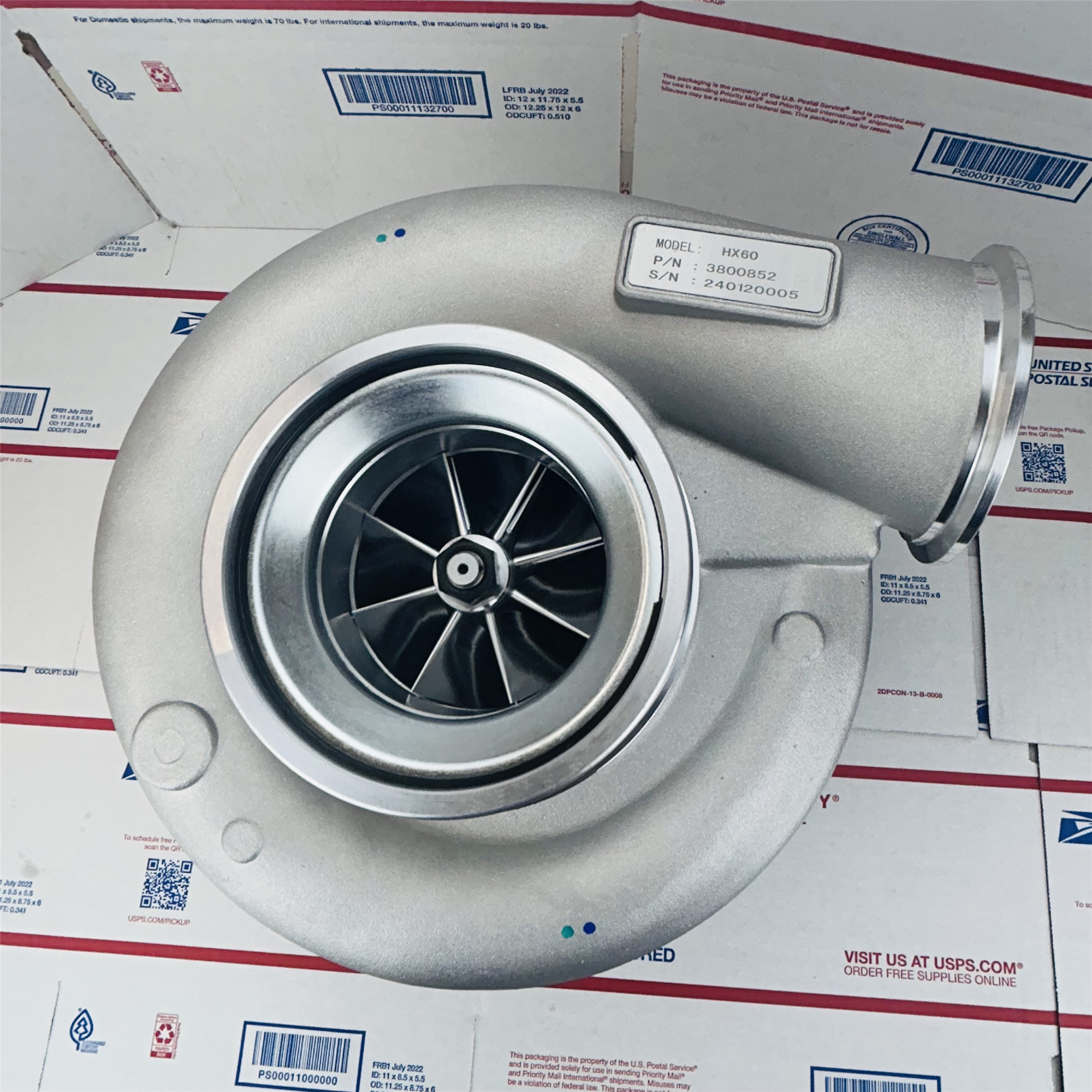 turbo for Cummins Various HX60 Turbo 3590096 3800286 turbocharger for Cummins Various with QST-30 Engine