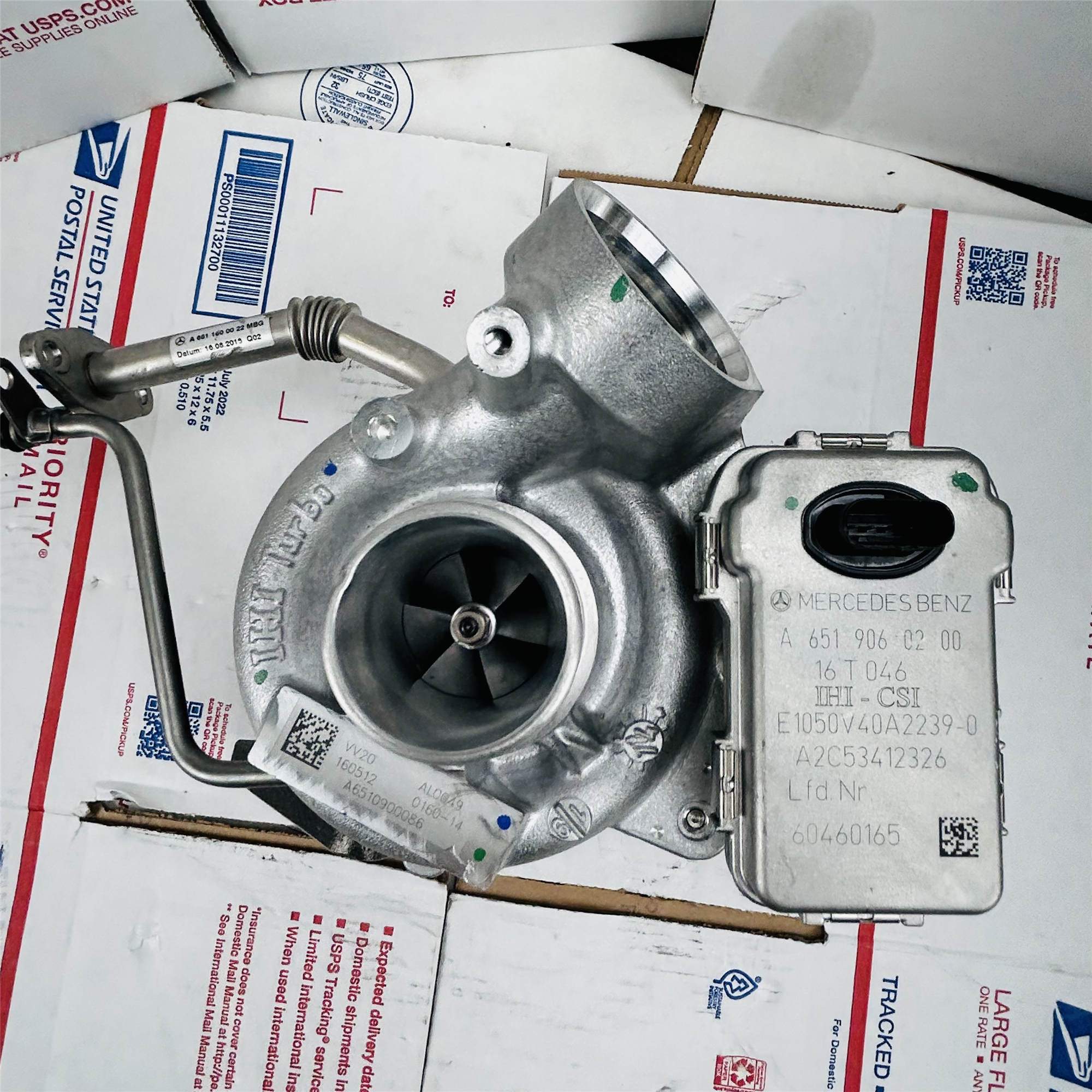 Turbo VV60 RHF4V For 2007-14 Mercedes C/E/GLK class (W204, W212) 2.2L OM651