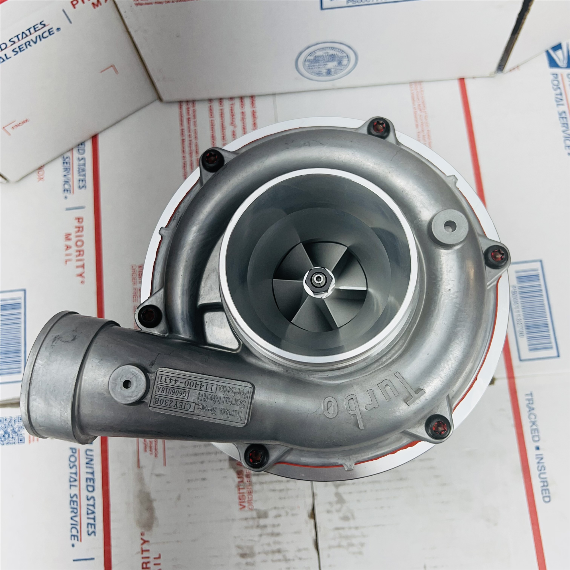 NEW RHG6 114400-4431 VA570094 CIEY Turbocharger For Isuzu 6HK1T Engine