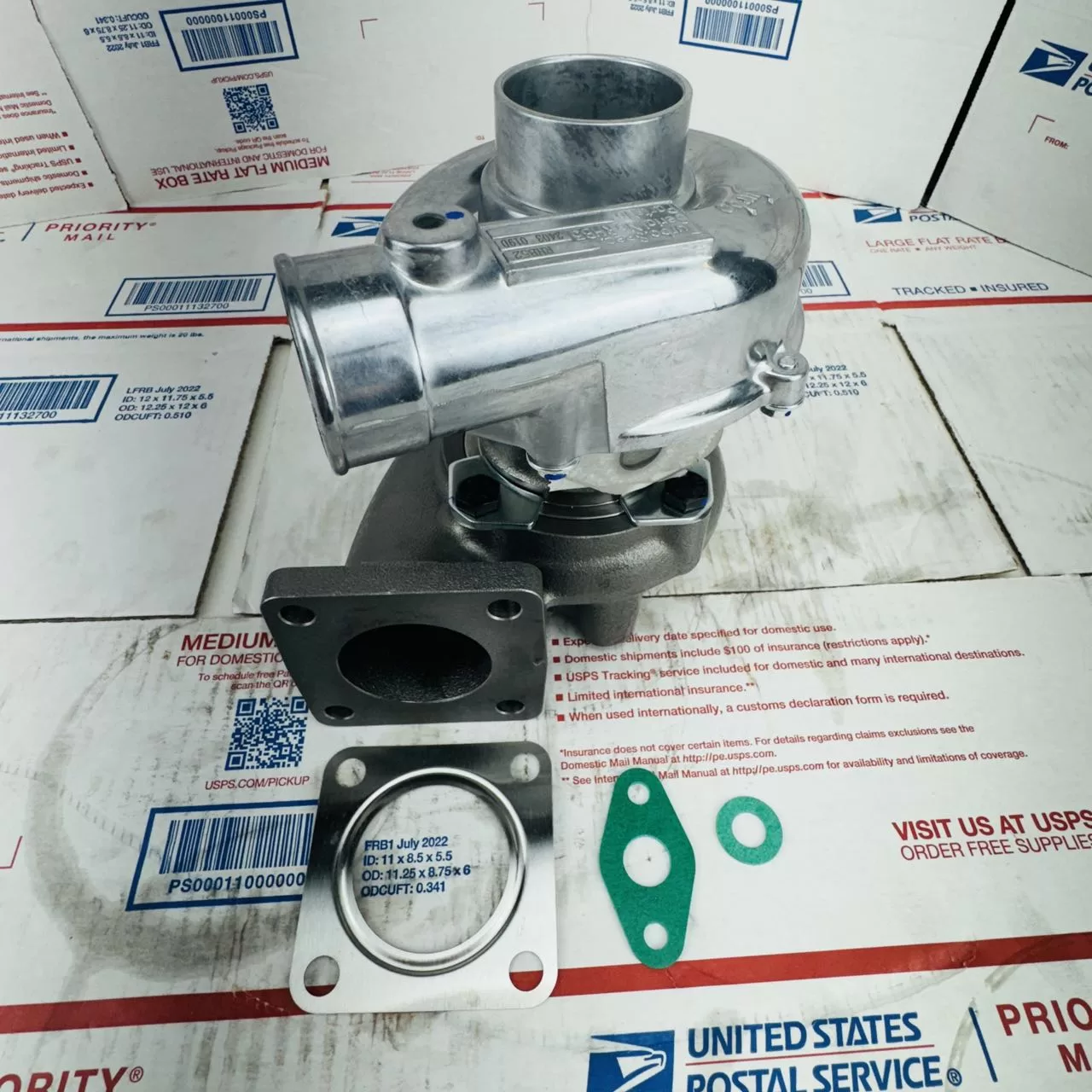 CYAR Turbo RHB52 Turbocharger 119032-18010 for Yanmar Marine Engine 5T524 5T-524 VA180078