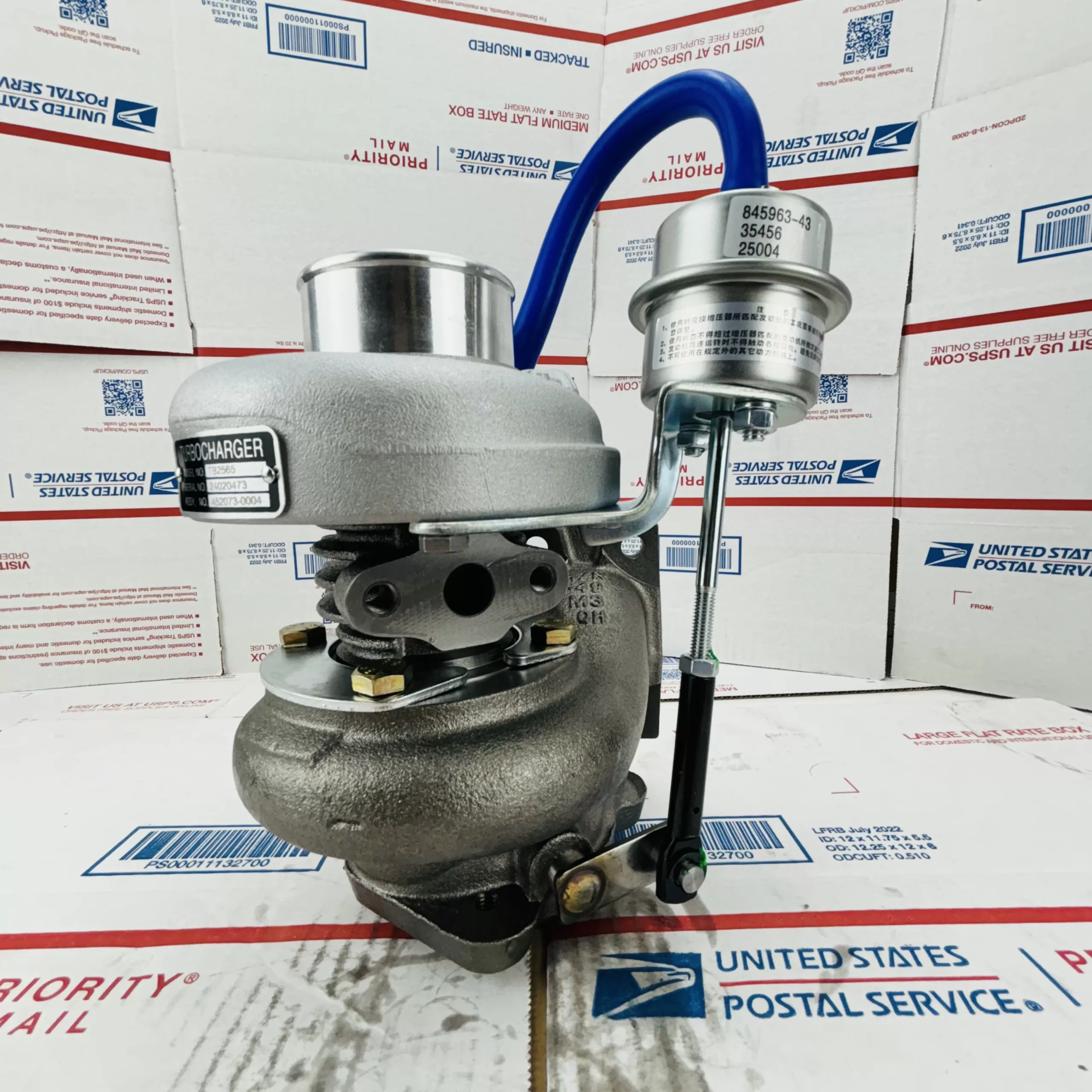 452073-0004 Turbocharger for Volvo Penta Marine Perkins with THR3 Engine TB2565 Turbo 452073-0002