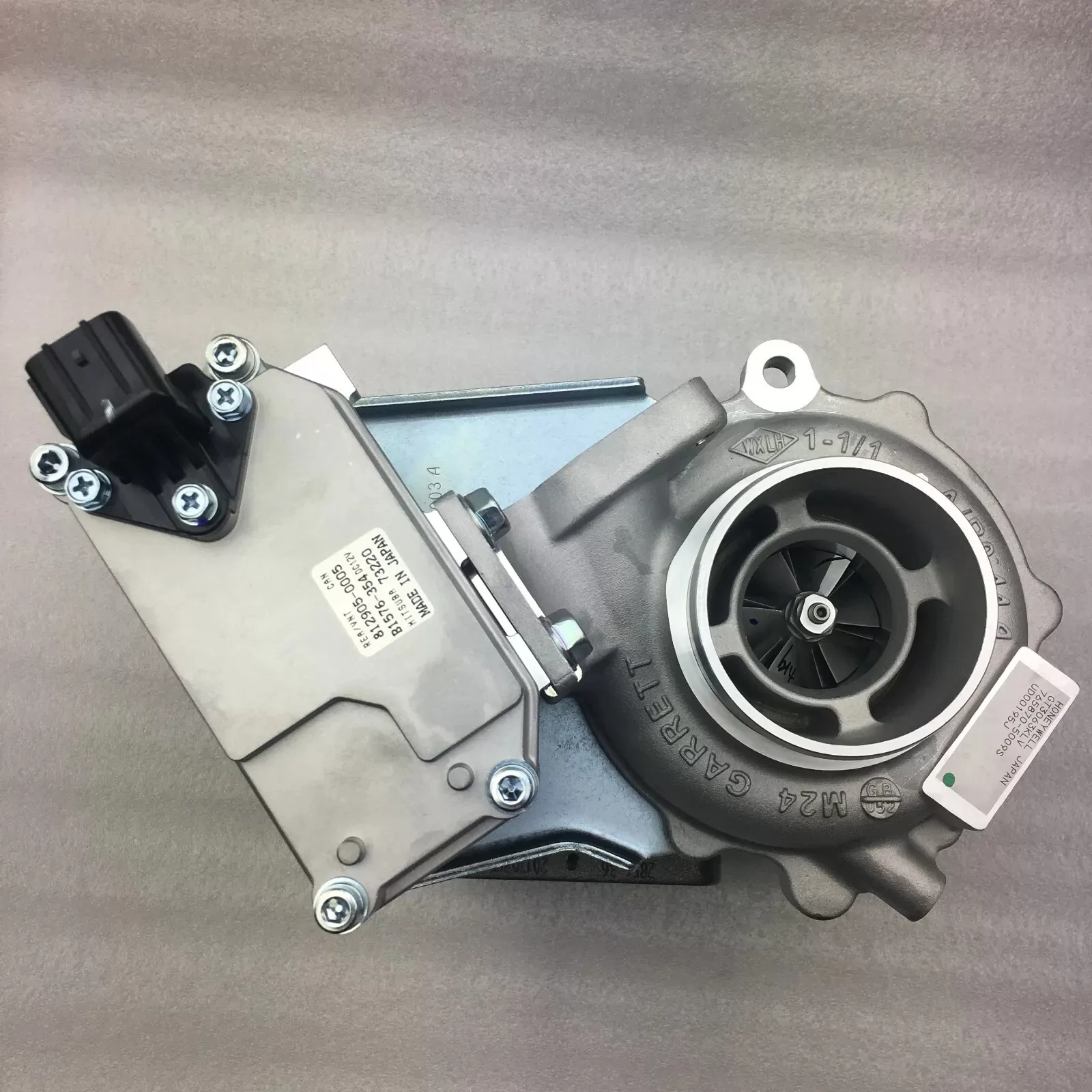 Original 765870-0009 Genuine GT25V Turbocharger 17201E0012 For 2006- Hino Truck DUTRO N04C (WITH Actuator)